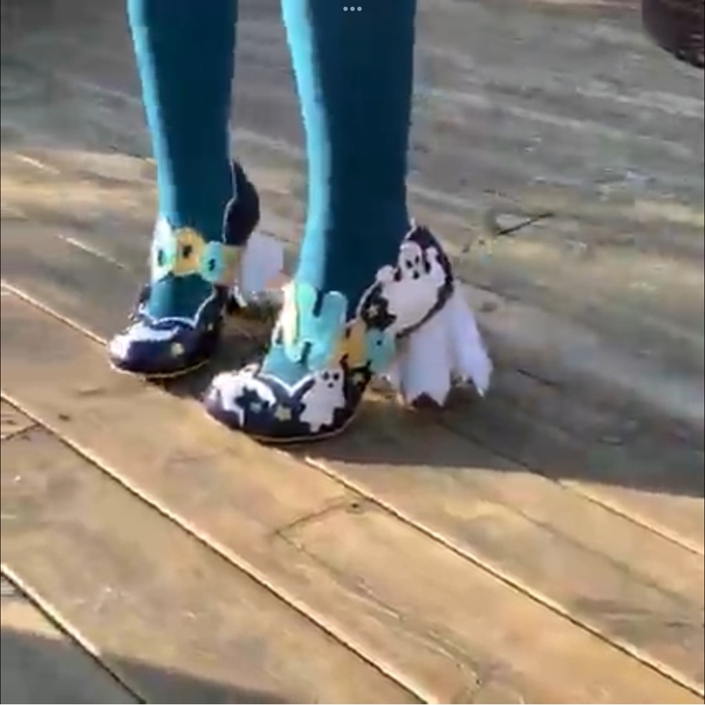 New Irregular Choice Halloween ghost heels - Picture 2 of 5